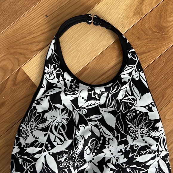 Victoria’s Secret One Piece Swimsuit Black and White size Large NWT - Picture 4 of 10